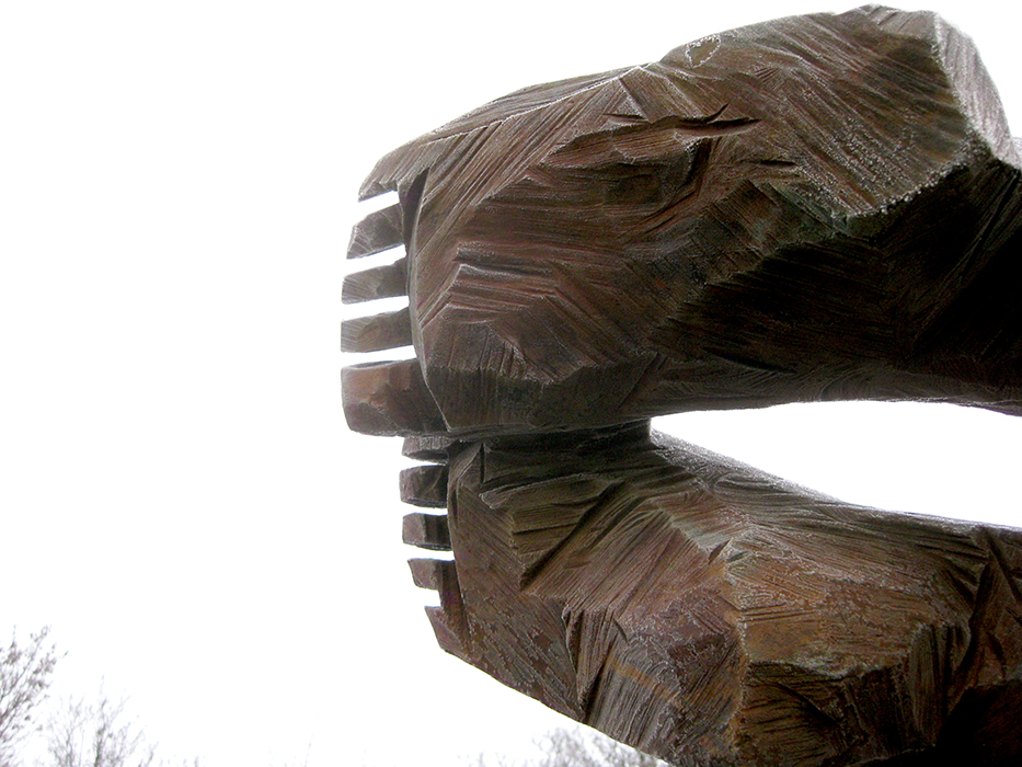 Detailansicht Liegende